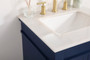 24 Inch Single Bathroom Vanity In Blue "VF13024BL"