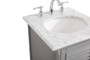 19 Inch Single Bathroom Vanity In Grey "VF30519GR"