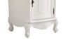 24 Inch Single Bathroom Vanity In Antique White "VF-1031AW"