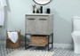 24 Inch Single Bathroom Vanity In Concrete Grey "VF42524MCG"