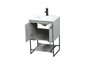 24 Inch Single Bathroom Vanity In Concrete Grey "VF42524MCG"