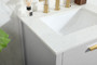 24 Inch Single Bathroom Vanity In Grey "VF19224GR"