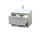 24 Inch Single Bathroom Vanity In Concrete Grey "VF43524MCG"