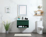 30 Inch Single Bathroom Vanity In Green "VF43530MGN"