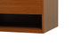 36 Inch Single Bathroom Vanity In Teak With Backsplash "VF43536MTK-BS"