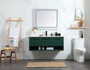 48 Inch Single Bathroom Vanity In Green With Backsplash "VF43548MGN-BS"