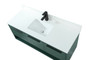 48 Inch Single Bathroom Vanity In Green With Backsplash "VF43548MGN-BS"