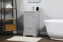 18 Inch Single Bathroom Vanity In Grey "VF15518GR"