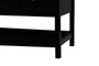 60 Inch Single Bathroom Vanity In Black "VF16460BK"