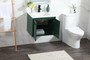 24 Inch Single Bathroom Vanity In Green "VF44524MGN"