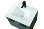 24 Inch Single Bathroom Vanity In Green "VF44524MGN"