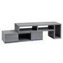 "RTA-7050-GRY" Techni Mobili Adjustable Tv Stand Console For Tv'S Up To 65"