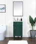 18 Inch Single Bathroom Vanity In Green "VF12518GN"