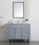 42 Inch Single Bathroom Vanity In Grey "VF12542GR"