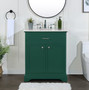 30 Inch Single Bathroom Vanity In Green "VF15030GN"