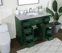 42 Inch Single Bathroom Vanity In Green "VF15042GN"