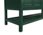 72 Inch Double Bathroom Vanity In Green "VF27072DGN"