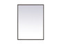 Pier 30X30 Inch Led Mirror With Adjustable Color Temperature 3000K/4200K/6400K In Black "MRE63030BK"