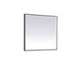 Pier 36X40 Inch Led Mirror With Adjustable Color Temperature 3000K/4200K/6400K In Black "MRE63640BK"