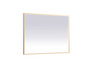 Pier 36X48 Inch Led Mirror With Adjustable Color Temperature 3000K/4200K/6400K In Brass "MRE63648BR"