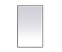 Pier 36X60 Inch Led Mirror With Adjustable Color Temperature 3000K/4200K/6400K In Black "MRE63660BK"