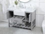 48 Inch Single Bathroom Vanity In Grey "VF60148GR"
