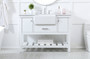 48 Inch Single Bathroom Vanity In White "VF60148WH"
