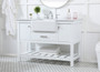48 Inch Single Bathroom Vanity In White "VF60148WH"