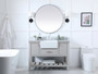 48 Inch Single Bathroom Vanity In Grey With Backsplash "VF60148GR-BS"