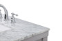 60 Inch Double Bathroom Vanity In Grey "VF60160DGR"