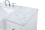 48 Inch Single Bathroom Vanity In White "VF60248WH"
