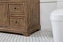60 Inch Single Bathroom Vanity In Driftwood "VF60260DW"
