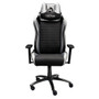 "RTA-TS62C-SIL" Techni Sport Ergonomic Racing Style Gaming Chair - Silver