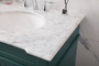 72 Inch Double Bathroom Vanity Set In Green "VF50072DGN"