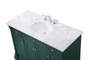 48 Inch Single Bathroom Vanity Set In Green "VF53048GN"