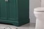 60 Inch Double Bathroom Vanity Set In Green "VF53060DGN"