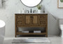 48 Inch Single Bathroom Vanity In Driftwood "VF27048DW"