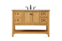 48 Inch Single Bathroom Vanity In Natural Wood "VF27048NW"