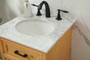 19 Inch Single Bathroom Vanity In Natural Wood "VF15019NW"
