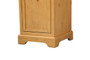 19 Inch Single Bathroom Vanity In Natural Wood "VF15019NW"