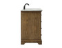 48 Inch Single Bathroom Vanity In Driftwood "VF15048DW"