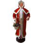 58" Mrs Claus With Basket (Dancing/Music) "FAMC058D-23RED"