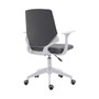 "RTA-3240-GRY" Techni Mobili Height Adjustable Mid Back Office Chair, Grey
