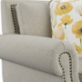 Chair With 1 Pillows-Beige By Emerald Home "U3910-02-09"
