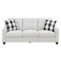 Sofa With 2 Pillows -Beige By Emerald Home "U3471-00-09"