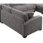 Lsf Loveseat With 1 Pillow-Dark Grey By Emerald Home "U4174-11-03A"