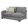 Lsf Loveseat With 2 Pillows-Light Grey By Emerald Home "U4174-11-33A"