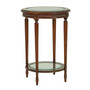 Side Table Philippe Glass Top Em "33782EM"