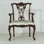 Chippendale French Arm Chair "11971/1EM-053"