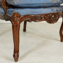 Louis Xv Fauteuil With Cushion Em "33742EM-136"